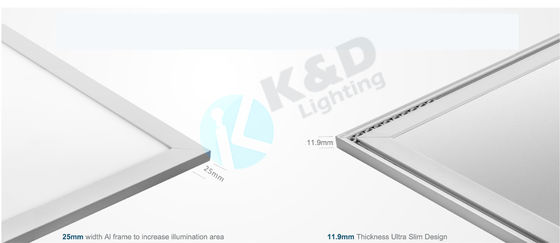 China La luz libre 4800-5760lm de la pantalla plana del parpadeo LED con SMD2835 LED salta proveedor